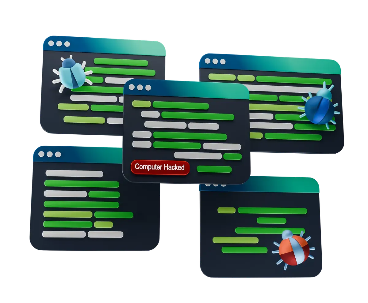 3D code windows flagged with security bugs