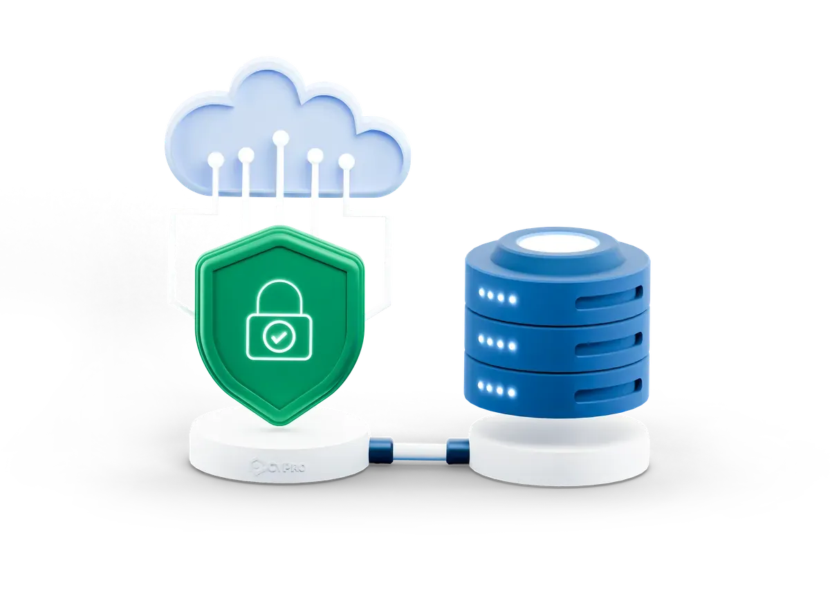 3D cloud server with a shield, for updating PHP on CloudLinux