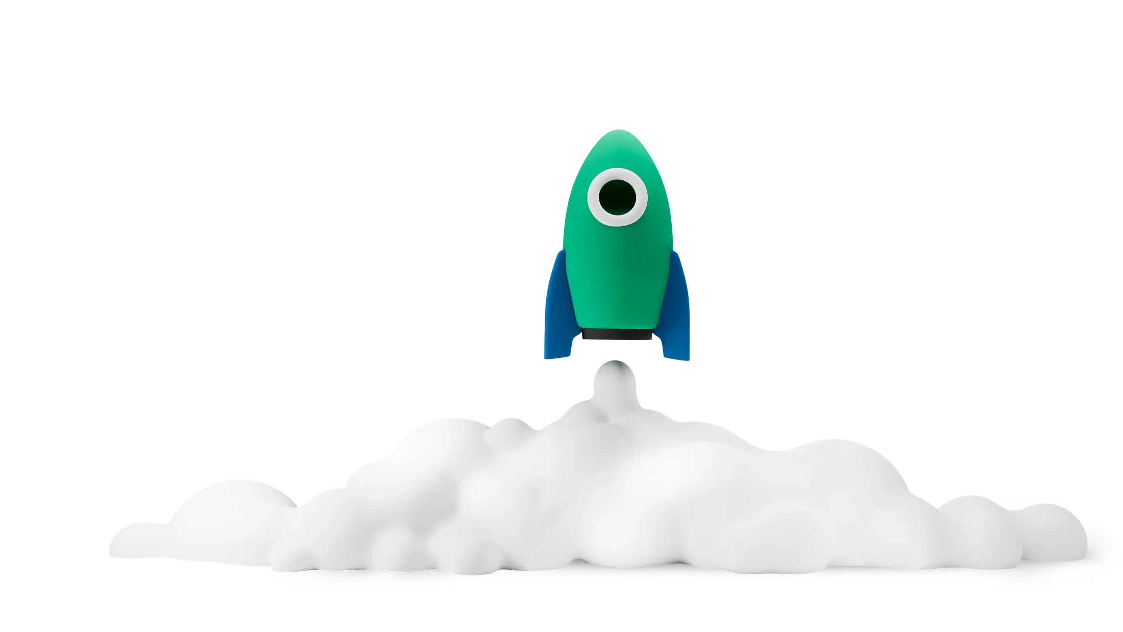 3D rocket lifting off, for the PHP 7.4 to 8.4 route